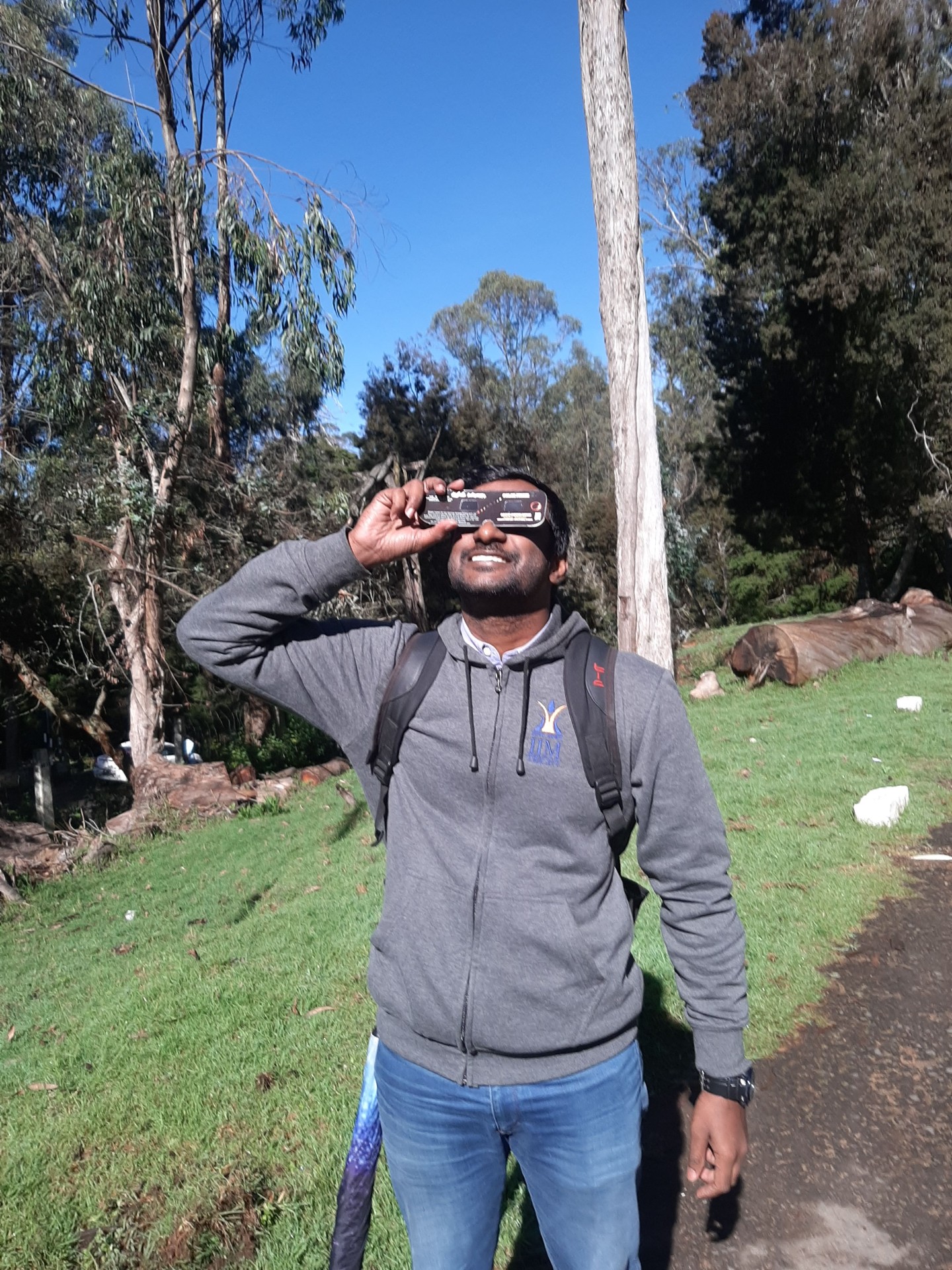 Karthik at Kodaikanal Solar observatory on December 26th 2019